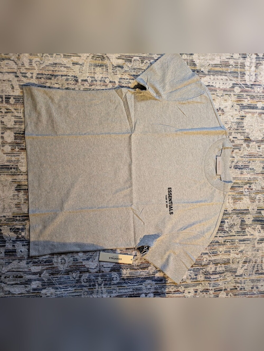 Fear of God Essentials Dark Oatmeal T-Shirt Men's Medium NWT